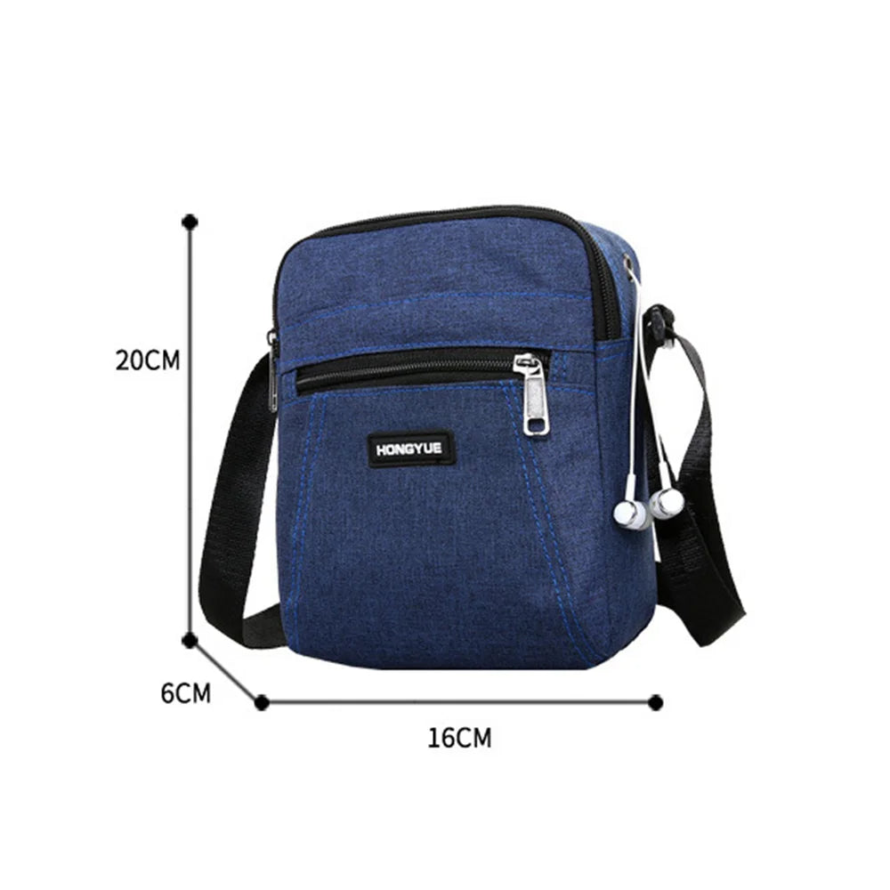 Men Phone Cross Body Shoulder Bags High Men Handbags Oxford Bag