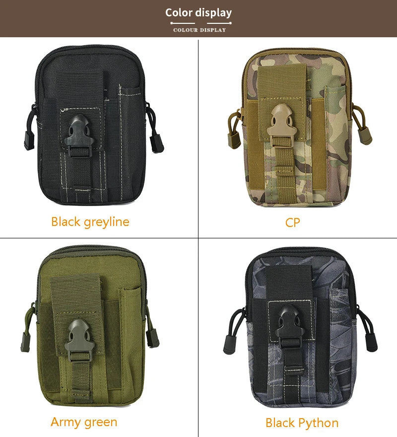 Practical Tactical Waist Bag Outdoor Sports Running Hanging Bag