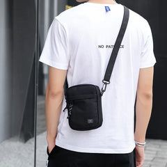 Men's Small Shoulder Bag Diagonal Backpack Chest Bag Casual Boy Bag