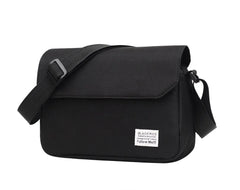 Men Small Oxford Shoulder Messenger Bags Solid Leisure Satchel