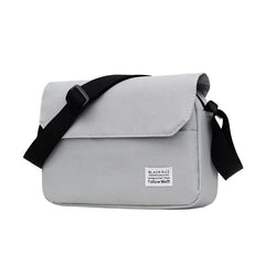 Men Small Oxford Shoulder Messenger Bags Solid Leisure Satchel