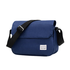 Men Small Oxford Shoulder Messenger Bags Solid Leisure Satchel