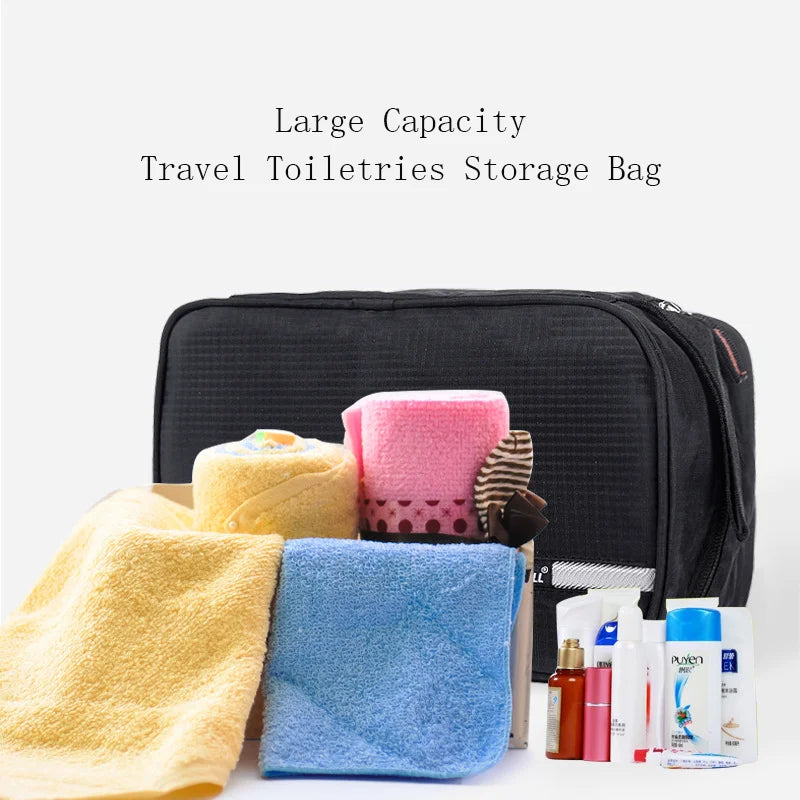 Men Toiletry Bag Green Makeup Pouch Travel Beauty Organizer