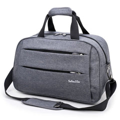 Men Travel Bags Zipper Hand Luggage Weekend Duffle