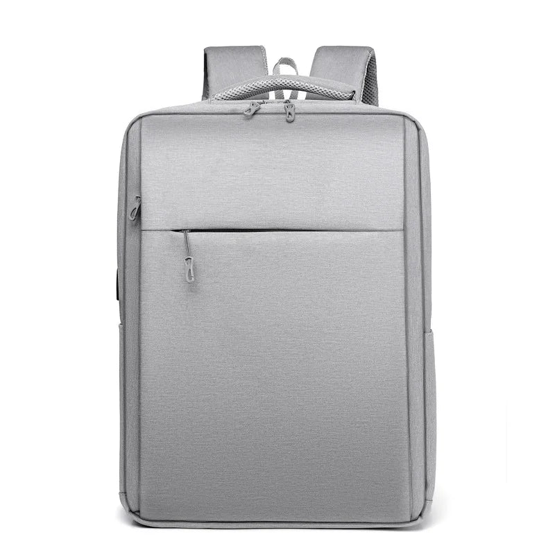 Men Business Backpack Laptop Charging Large Capacity Student Schoolbag