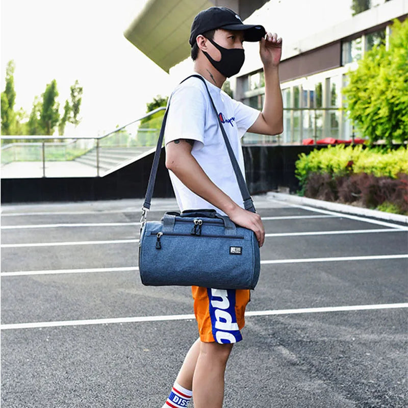Men Duffle Crossbody Bag Portable Shoulder Bag XA268WC