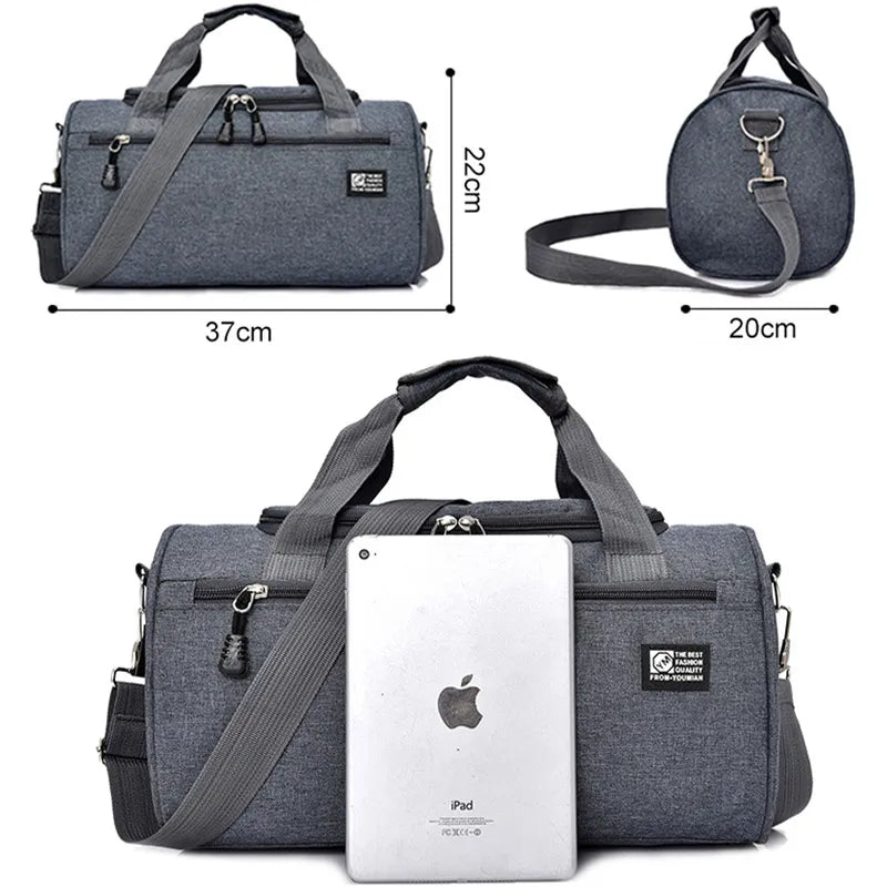 Men Duffle Crossbody Bag Portable Shoulder Bag XA268WC