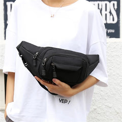 Canvas Waist Bag Phone Belt Pouch