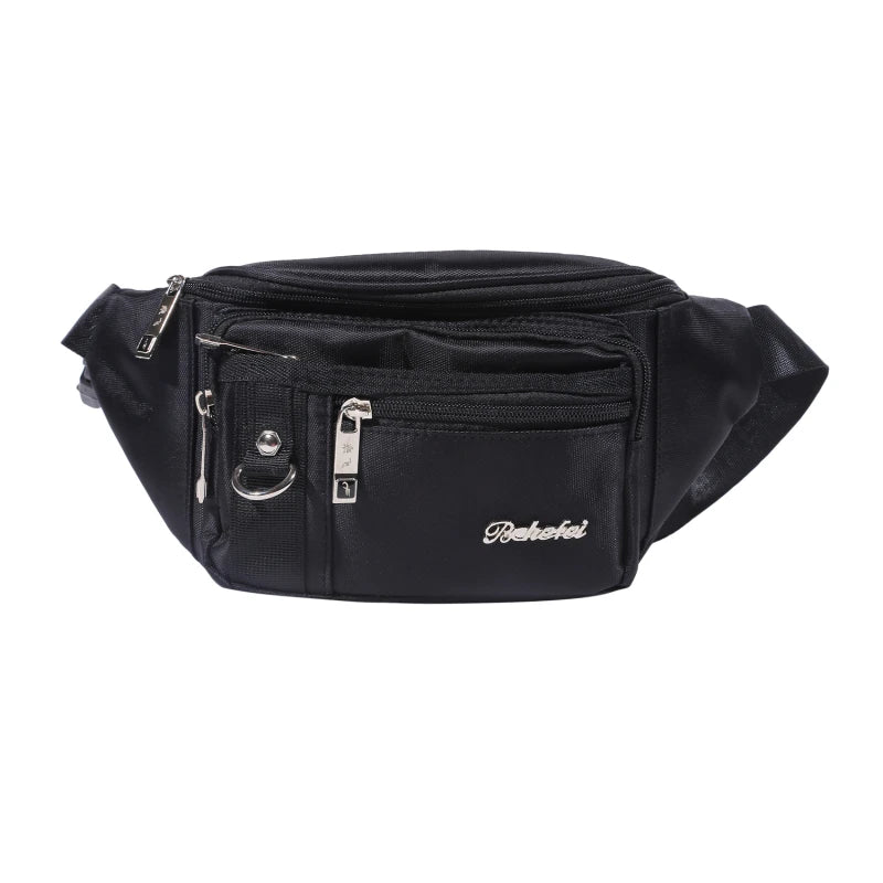 Men Waist Bag Pack Men's Wallet Purse Casual Phone Belt Bag Pouch