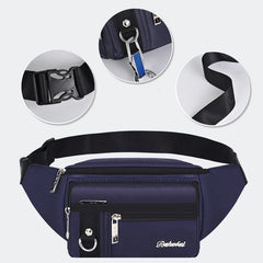 Men Waist Bag Pack Men's Wallet Purse Casual Phone Belt Bag Pouch