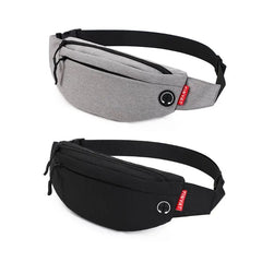 Men Waist Fanny Pack Belt Shoulder Bag Travel Hip Crossbody Purse