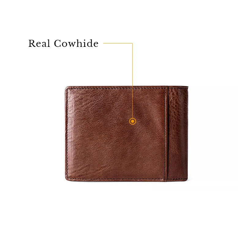 Men Wallet Leather Short Wallet Women Wallet Male Purse Heren Portemonnee