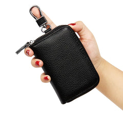 Leather Keychains for Men Women Cars Auto Keys Wallets