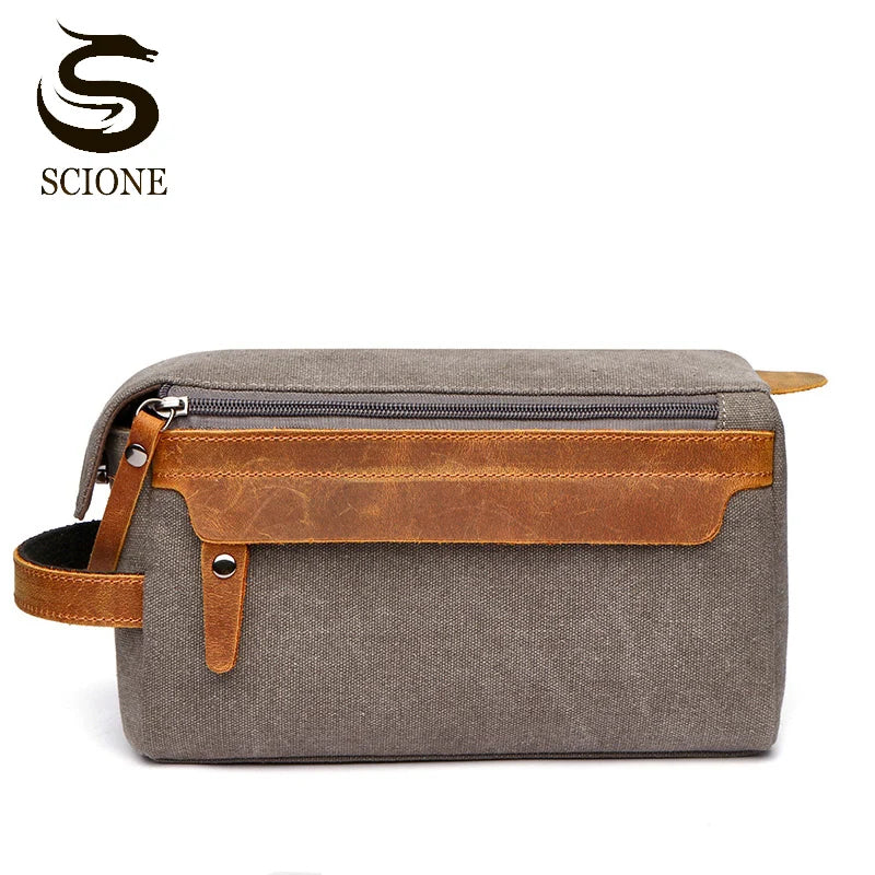 Men Women High Canvas Handbag Travel Outdoors Large Capacity Bag