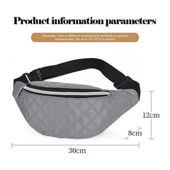 Sports Waist Bag Men Women Multi-functional Money Belt
