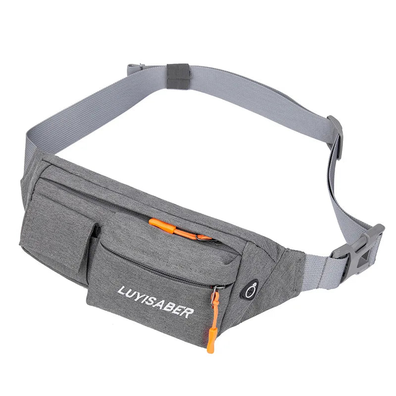 Nylon Waist Belt Bag Pouch Sport Running Crossbody Bag