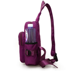Polyester Shoulder Bags Outdoor Crossbody Chest Bag Unisex Cycling Bag