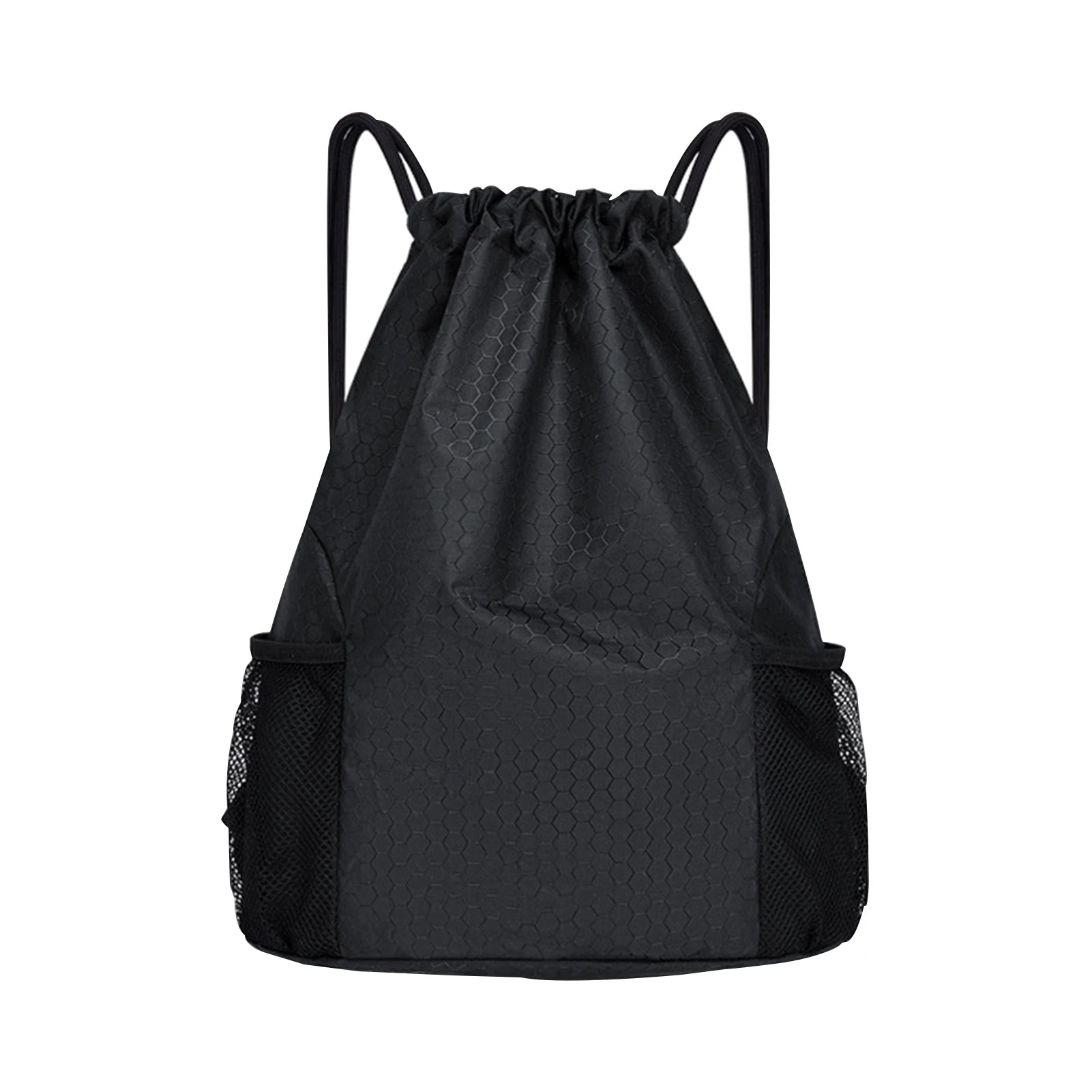 Men Women Drawstring Bag Lightweight Waterproof Sports Backpack Gym