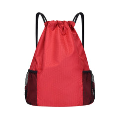 Men Women Drawstring Bag Lightweight Waterproof Sports Backpack Gym