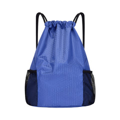 Men Women Drawstring Bag Lightweight Waterproof Sports Backpack Gym