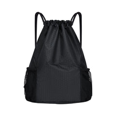 Men Women Drawstring Bag Lightweight Waterproof Sports Backpack Gym