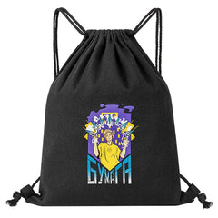 Vlad A4 Paper Printing Drawstring Backpack Large Capacity Travel Bags
