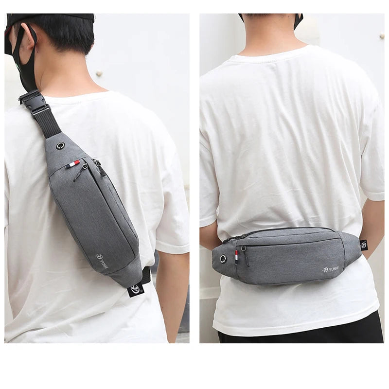 Men Women Waist Bag Fanny Pack Belt Bum Hip Belly For Shoulder Crossbody