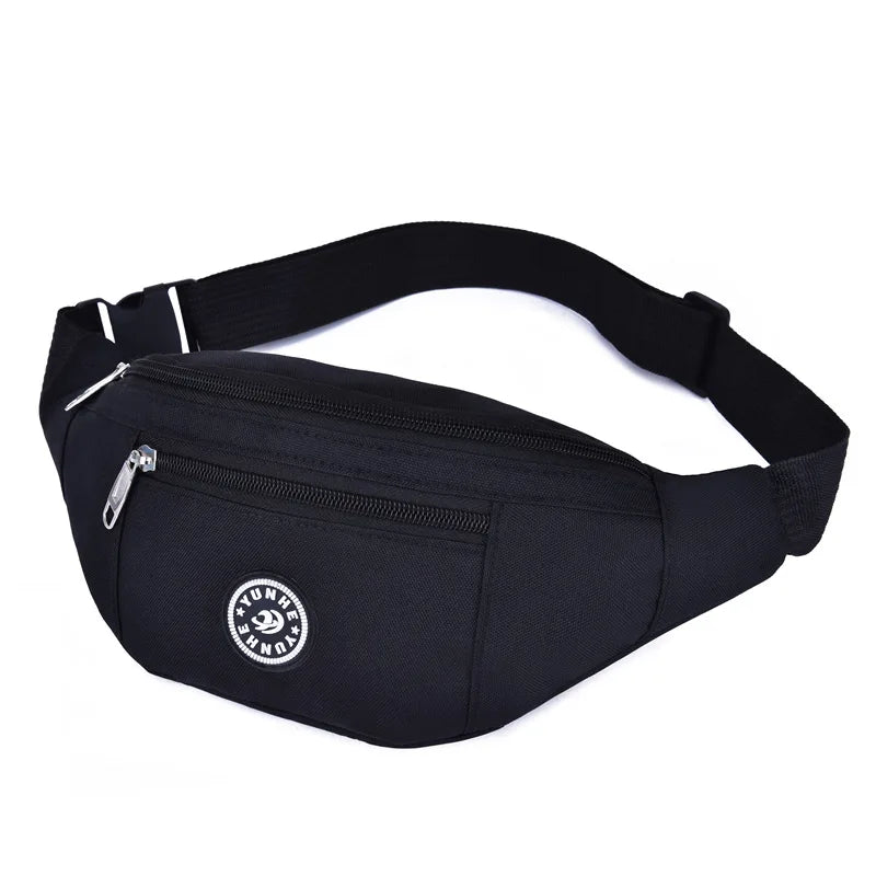 Travel Fanny Pack Belt Money Pouch Zip Bag