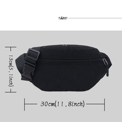 Unisex Crossbody Chest Bag with Shoulder Strap, Outdoor Sports Pack Wallet