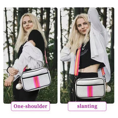 Neoprene Messenger Bag Small Shoulder Bag Waterproof Soft High Elasticity