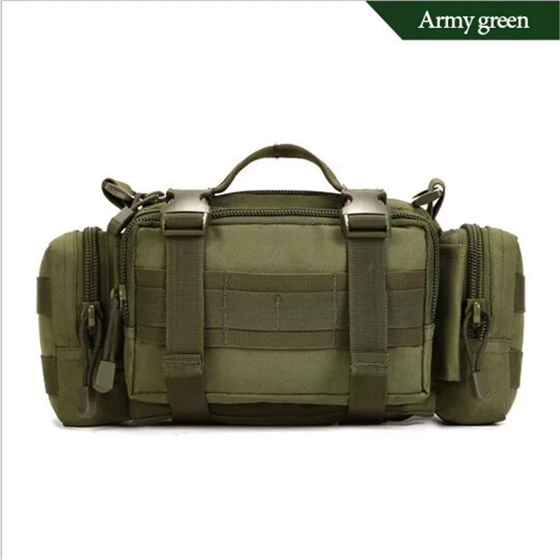 Unisex Nylon Chest Bag Multi-functional Tourist 3-in-1 Magic Waist Pack