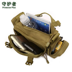 Unisex Nylon Chest Bag Multi-functional Tourist 3-in-1 Magic Waist Pack