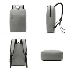 Men's Laptop Backpack Aluminum Handle Large Capacity