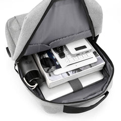 Men's Backpack Multifunctional Waterproof Business Bags Portable Casual Rucksack
