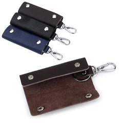 Business Leather Key Case Waist Hanging Key Chain Car Lock Key Ba