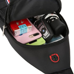 Men's Waterproof Chest Bag Crossbody Messenger Satchel Bolso Hombre