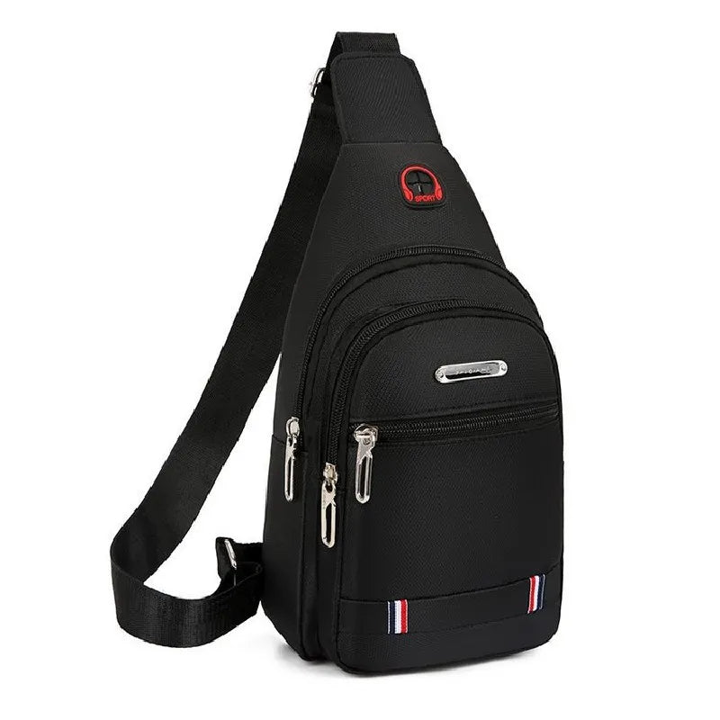 Men's Waterproof Chest Bag Crossbody Messenger Satchel Bolso Hombre