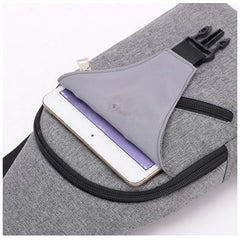 Men's Chest Bag Multi-functional Small Bags Leisure Pockets Purse F6