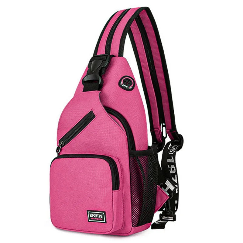 Men's Chest Bags Casual Waist Bags for Short Trip Travel
