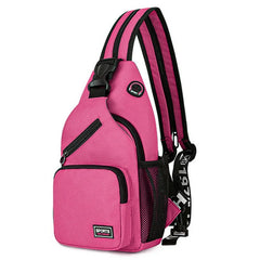Men's Chest Bags Casual Waist Bags for Short Trip Travel