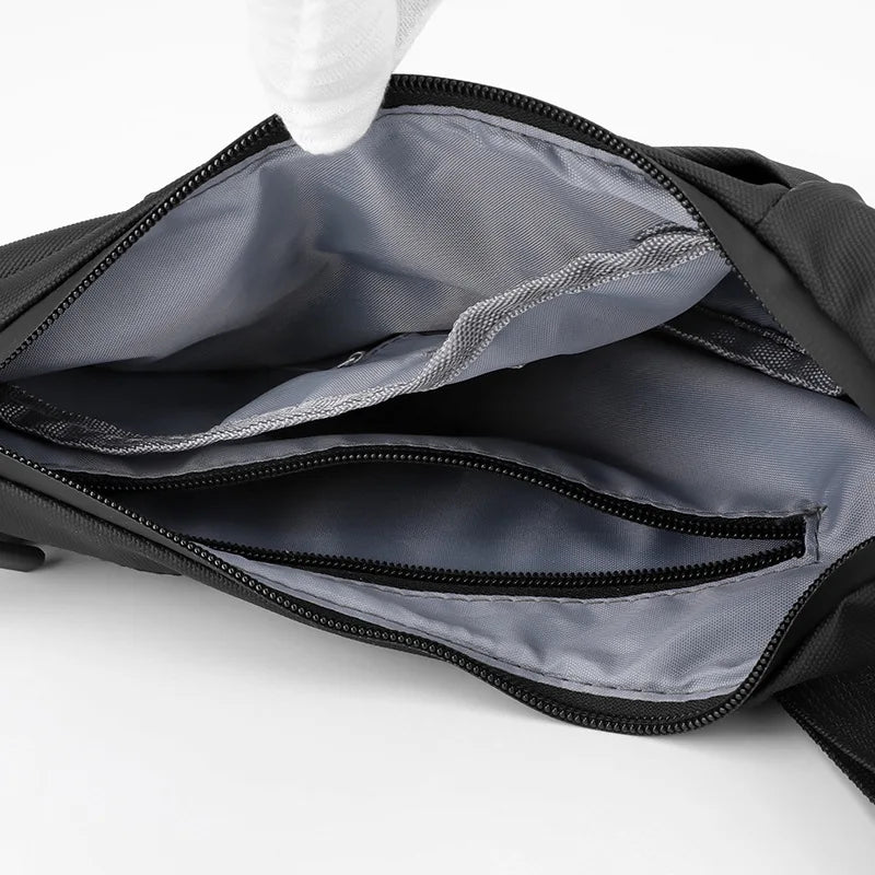 Men's Waterproof Shoulder Bag Crossbody Backpack for Outdoor Hiking