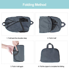 Foldable Waterproof Hiking Backpack with Picture Pattern