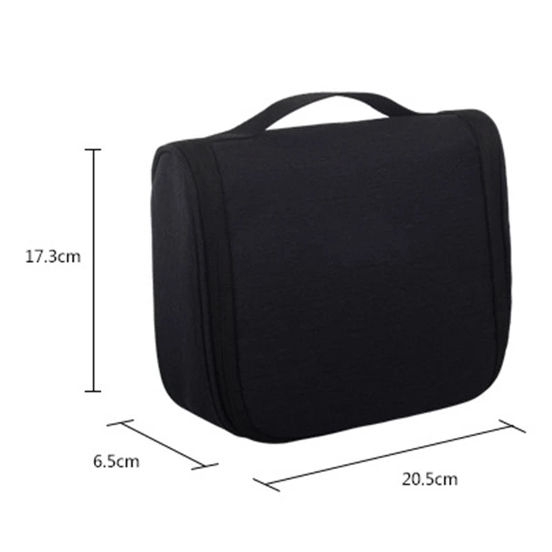 Men's Waterproof Hanging Wash Bag Travel Toiletry Storage