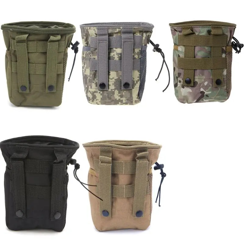 Men's Outdoor Utility Pouch Bag Military Molle Tactical Dump Bag