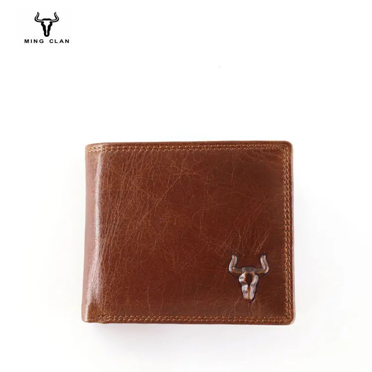 Men's Vintage Leather Wallet RFID Purse