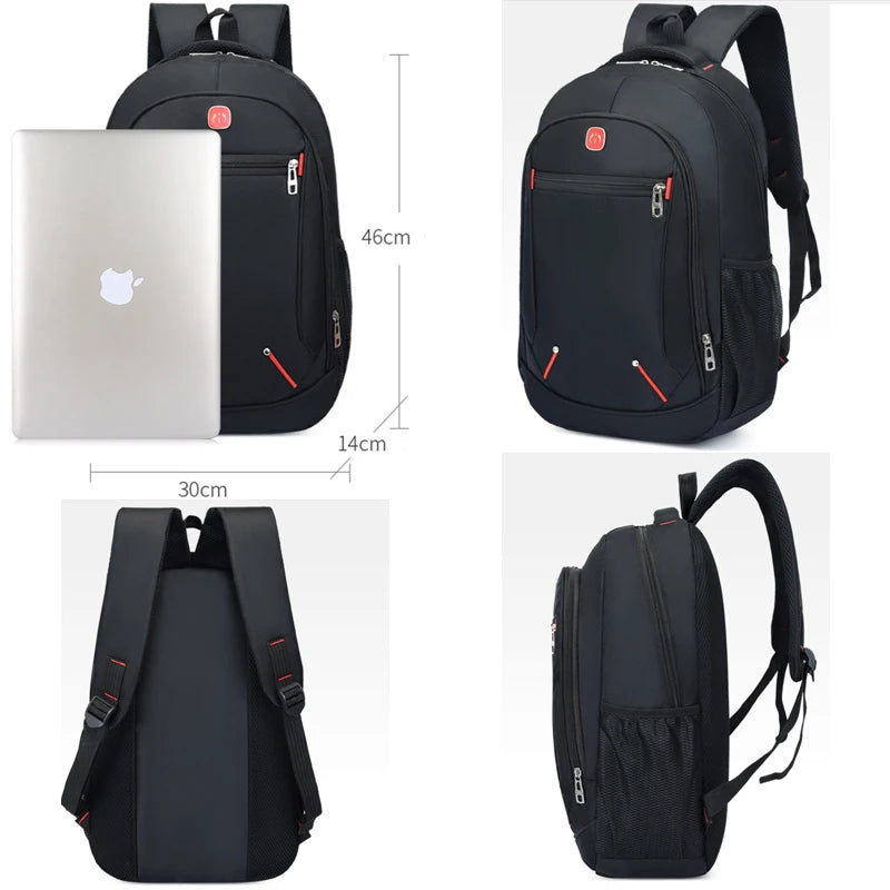 Men's Casual Laptop Business Backpack Schoolbag Teenagers