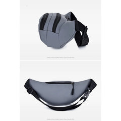 Men's Waterproof Waist Bum Bag Running Belt Pouch Zip Fanny Pack