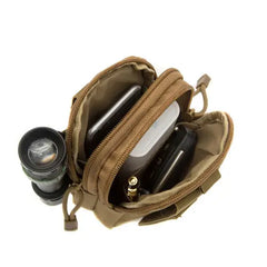 Men's Tactical Waterproof Waist Bag Money Purse Mini Outdoor Sport Small Bag