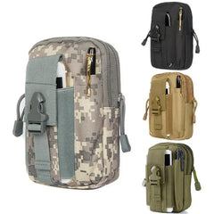 Men's Tactical Waterproof Waist Bag Money Purse Mini Outdoor Sport Small Bag