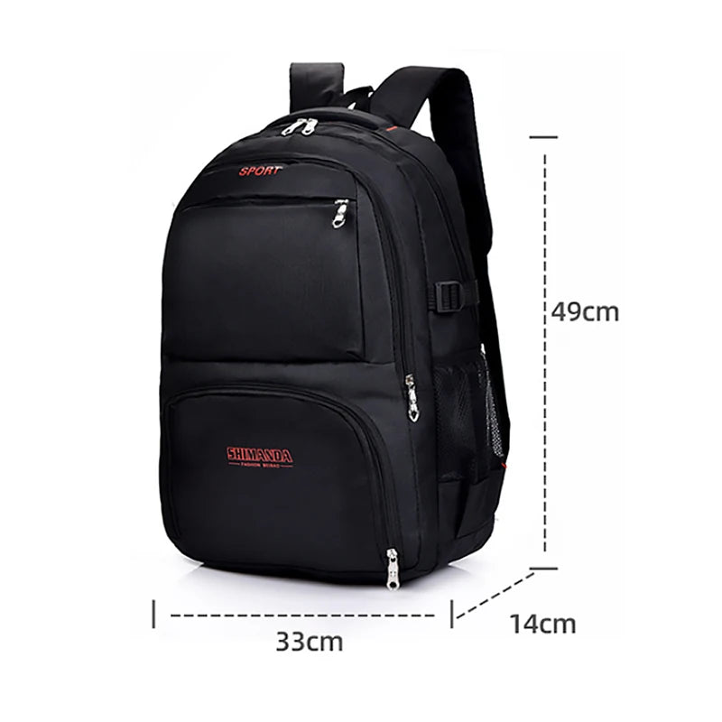 Waterproof Casual Laptop Backpacks Large Capacity Teenagers Schoolbags